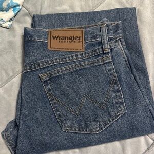 Wrangler Rugged Wear Blue Denim Jeans